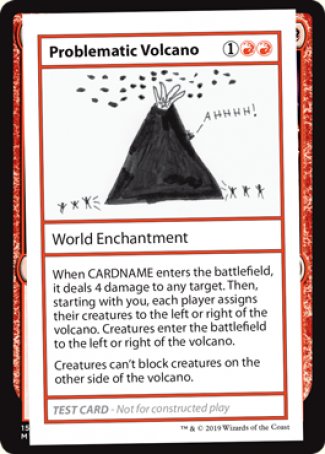 Problematic Volcano (2021 Edition) [Mystery Booster Playtest Cards] | Devastation Store