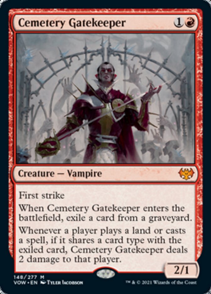 Cemetery Gatekeeper [Innistrad: Crimson Vow] | Devastation Store