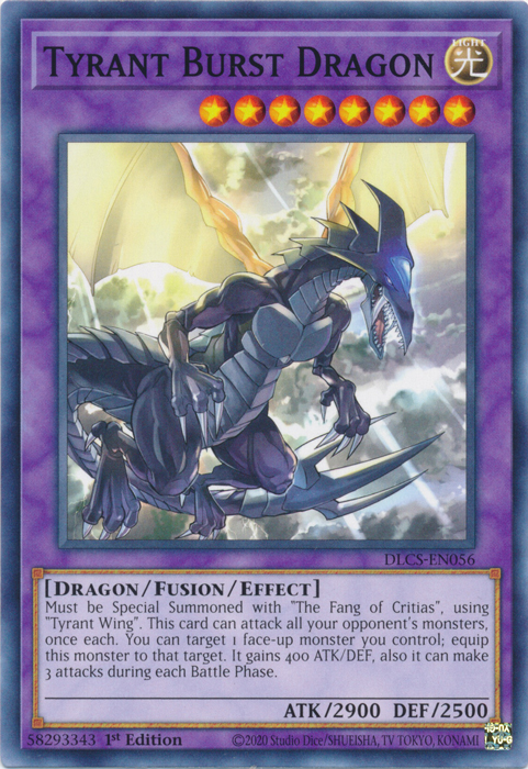 Tyrant Burst Dragon [DLCS-EN056] Common | Devastation Store