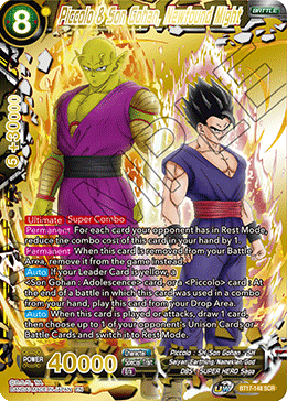Piccolo & Son Gohan, Newfound Might (BT17-148) [Ultimate Squad] | Devastation Store