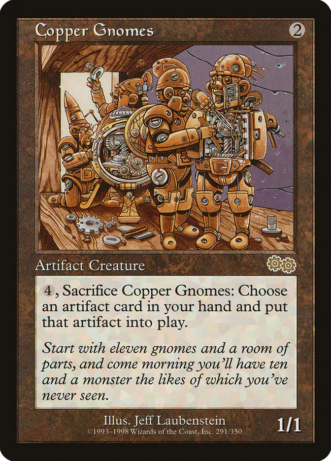 Copper Gnomes [Urza's Saga] | Devastation Store