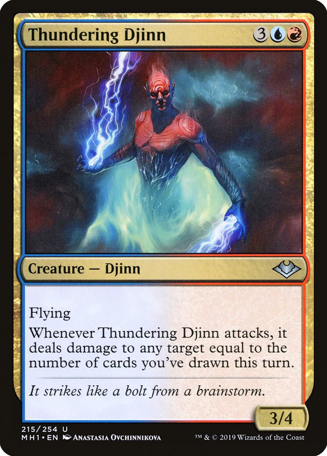 Thundering Djinn [Modern Horizons] | Devastation Store