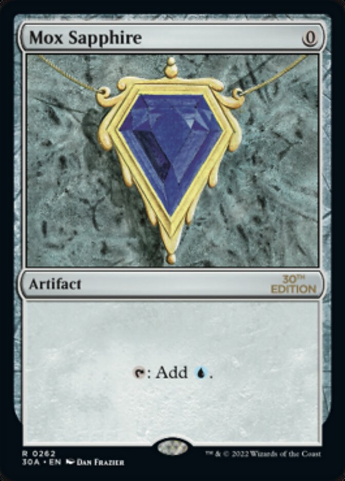 Mox Sapphire [30th Anniversary Edition] | Devastation Store
