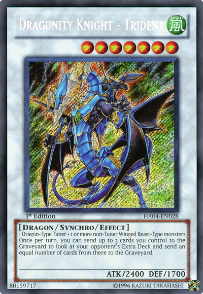 Dragunity Knight - Trident [HA04-EN028] Secret Rare | Devastation Store