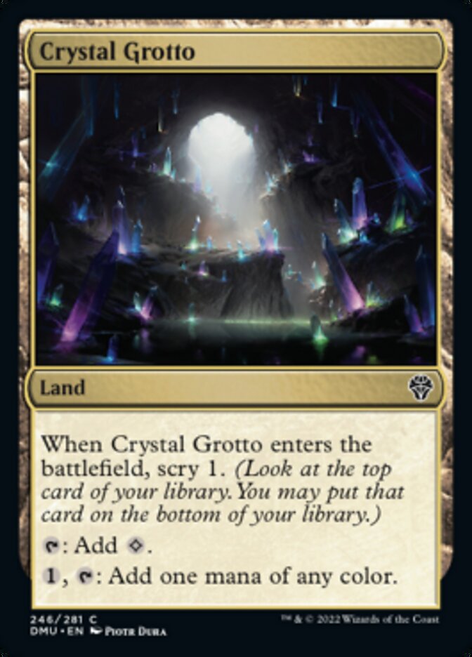 Crystal Grotto [Dominaria United] | Devastation Store