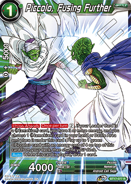 Piccolo, Fusing Further (BT17-077) [Ultimate Squad] | Devastation Store