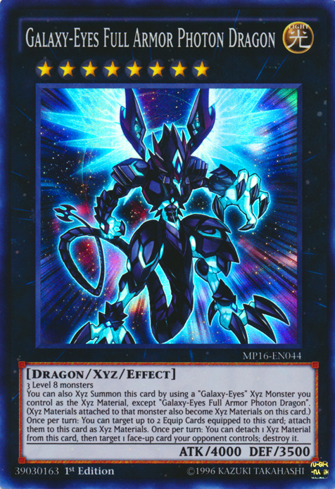 Galaxy-Eyes Full Armor Photon Dragon [MP16-EN044] Super Rare | Devastation Store
