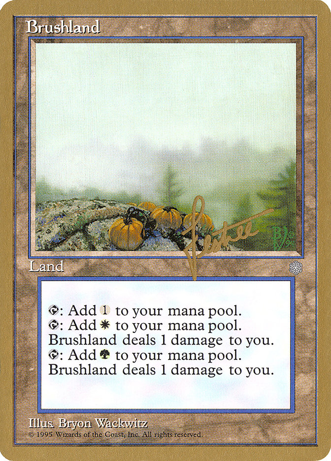 Brushland (Bertrand Lestree) [Pro Tour Collector Set] | Devastation Store