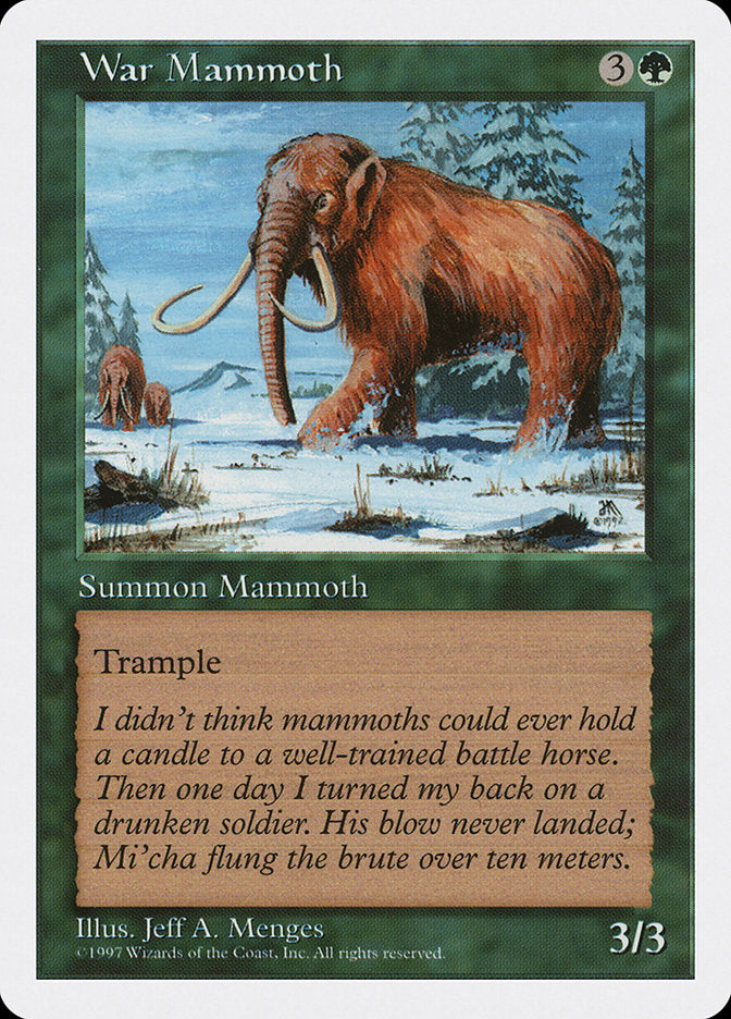 War Mammoth [Fifth Edition] | Devastation Store
