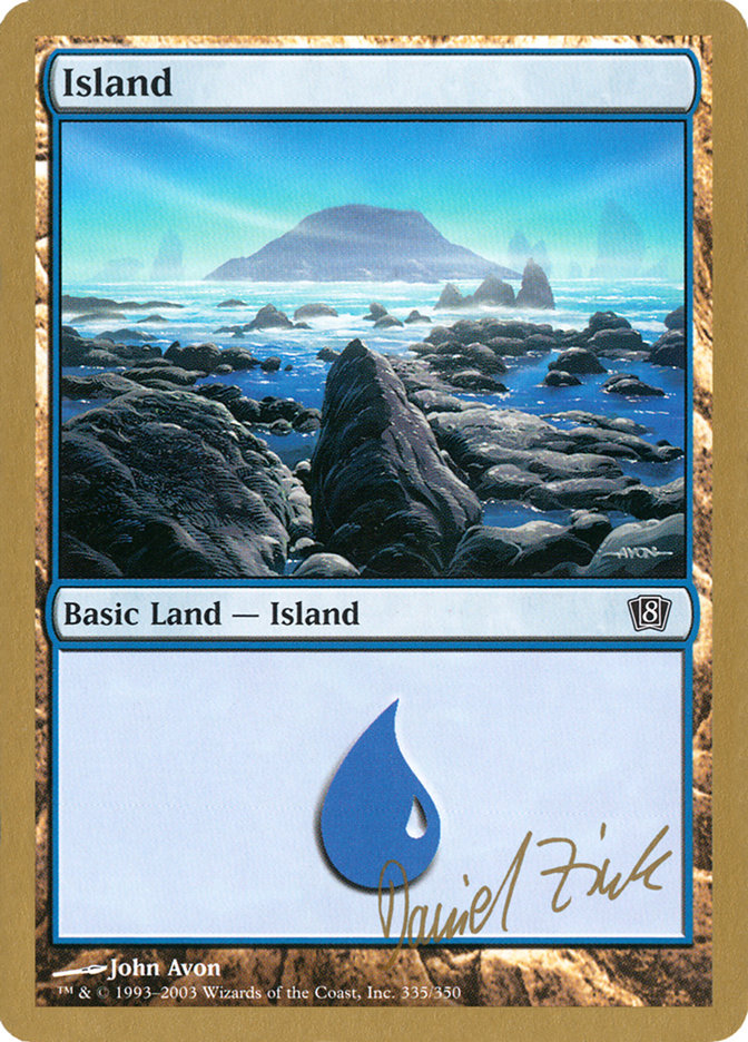 Island (dz335) (Daniel Zink) [World Championship Decks 2003] | Devastation Store
