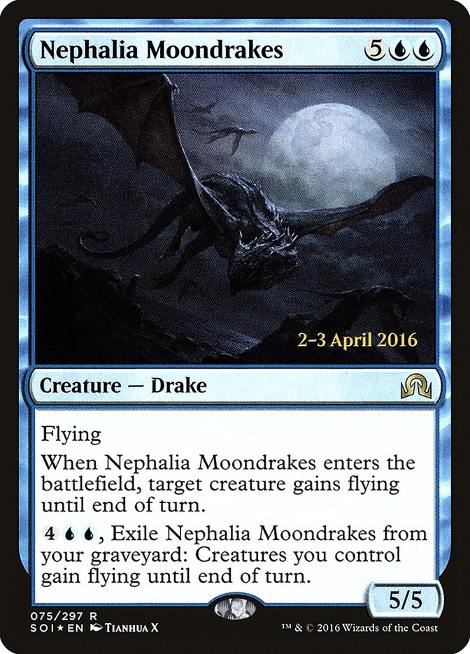 Nephalia Moondrakes [Shadows over Innistrad Prerelease Promos] | Devastation Store