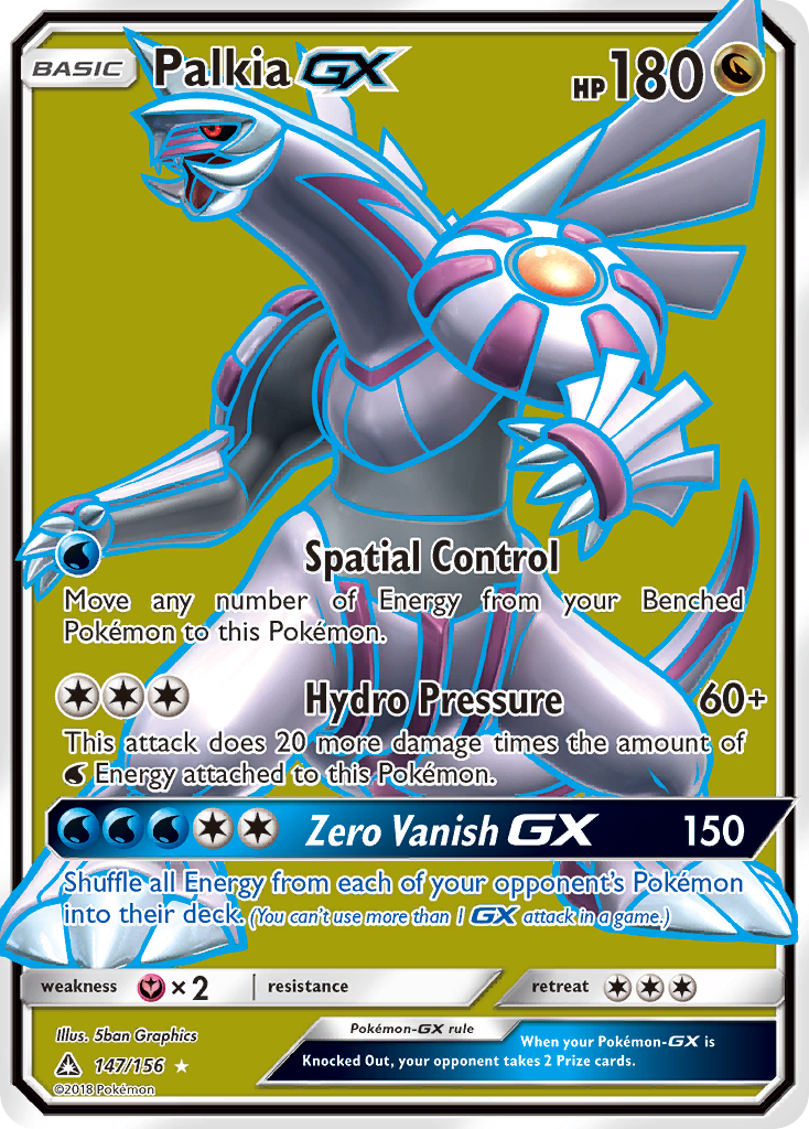 Palkia GX (147/156) [Sun & Moon: Ultra Prism] | Devastation Store