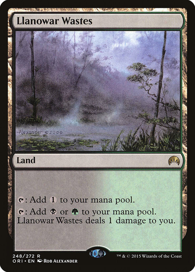 Llanowar Wastes [Magic Origins] | Devastation Store