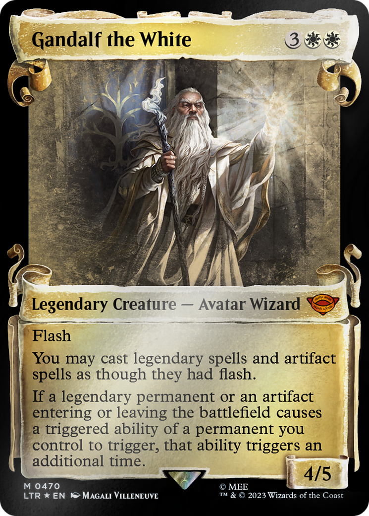 Gandalf the White [The Lord of the Rings: Tales of Middle-Earth Showcase Scrolls] | Devastation Store