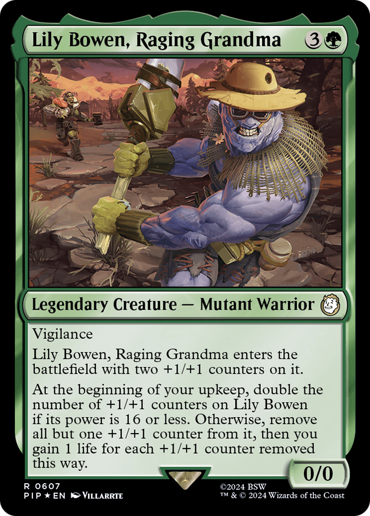 Lily Bowen, Raging Grandma (Surge Foil) [Fallout] | Devastation Store