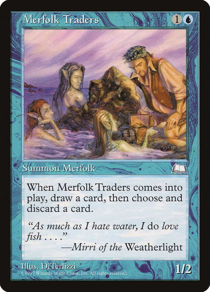 Merfolk Traders [Weatherlight] | Devastation Store