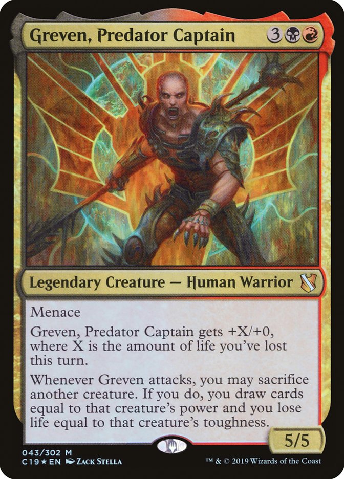 Greven, Predator Captain [Commander 2019] | Devastation Store