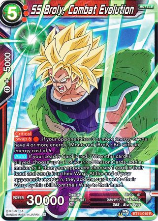 SS Broly, Combat Evolution [BT11-015] | Devastation Store
