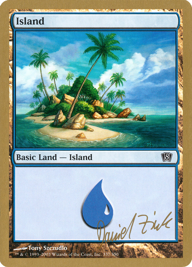 Island (dz337) (Daniel Zink) [World Championship Decks 2003] | Devastation Store