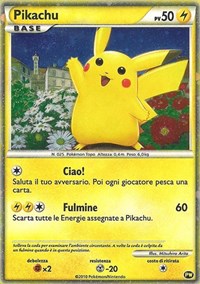 Pikachu (PW2) (Italian) [Pikachu World Collection Promos] | Devastation Store
