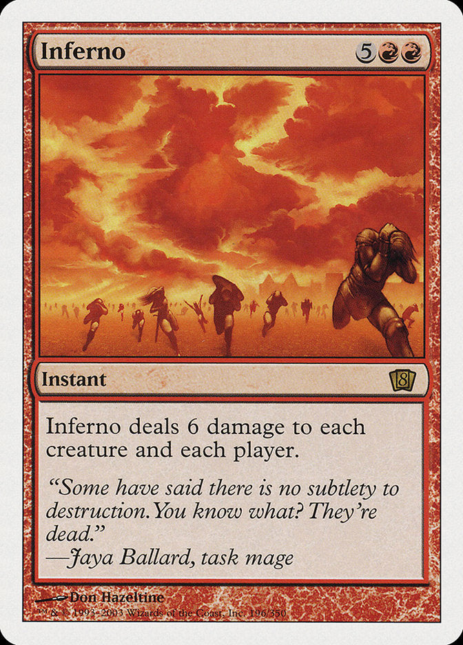 Inferno [Eighth Edition] | Devastation Store