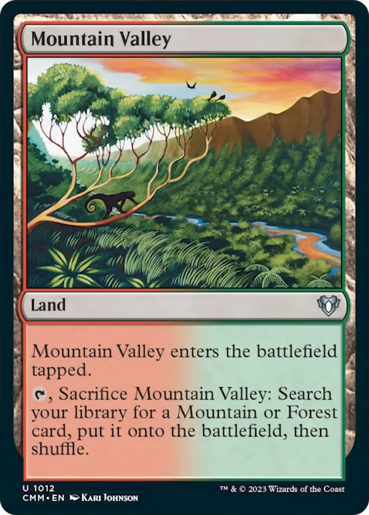 Mountain Valley [Commander Masters] | Devastation Store