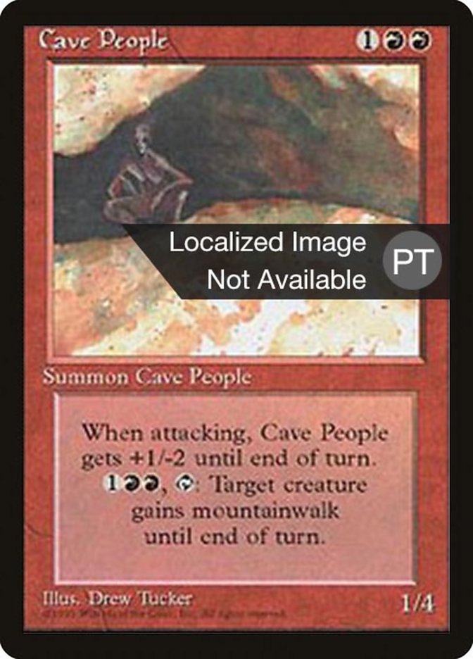 Cave People [Fourth Edition (Foreign Black Border)] | Devastation Store