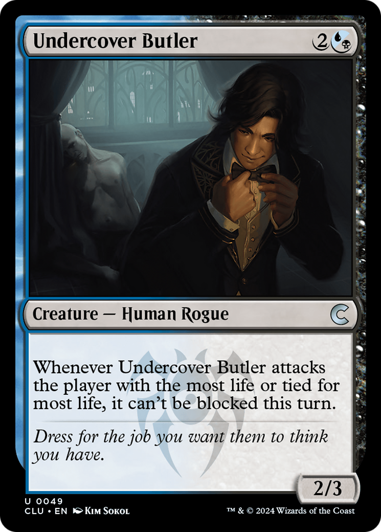 Undercover Butler [Ravnica: Clue Edition] | Devastation Store