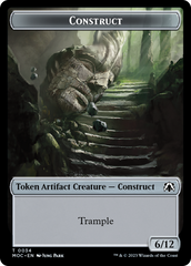 Phyrexian Golem // Construct Double-Sided Token [March of the Machine Commander Tokens] | Devastation Store
