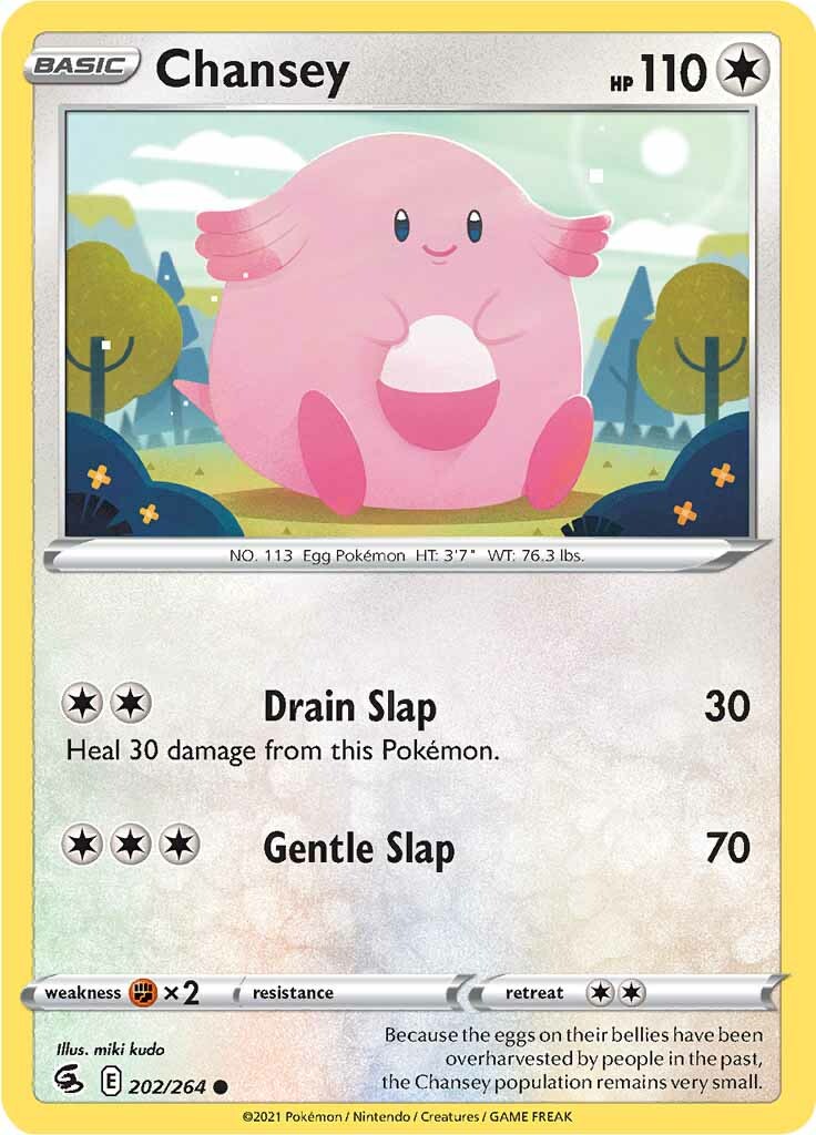 Chansey (202/264) [Sword & Shield: Fusion Strike] | Devastation Store