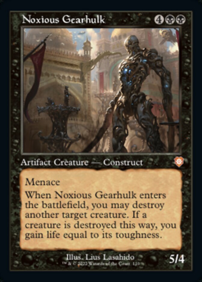 Noxious Gearhulk (Retro) [The Brothers' War Commander] | Devastation Store
