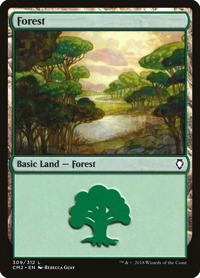 Forest (309) [Commander Anthology Volume II] | Devastation Store