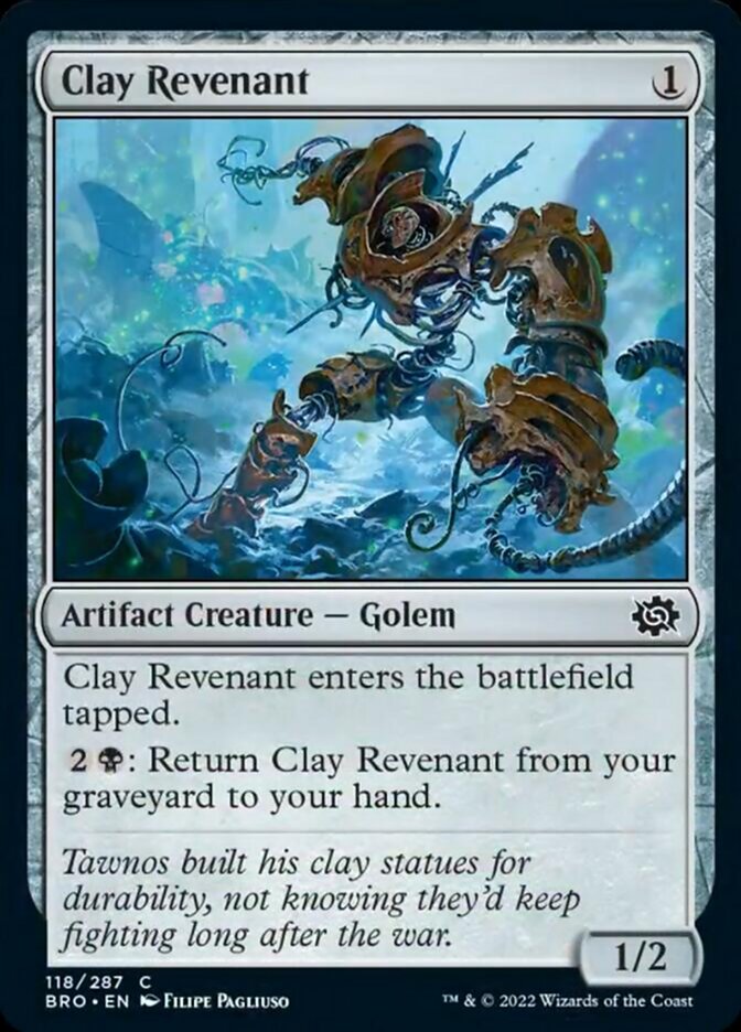 Clay Revenant [The Brothers' War] | Devastation Store
