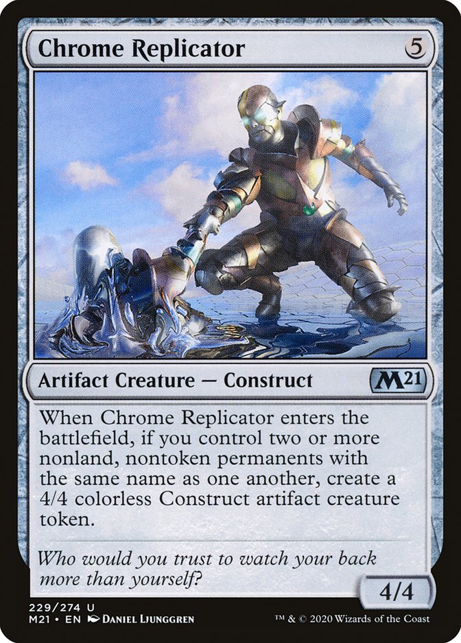 Chrome Replicator [Core Set 2021] | Devastation Store