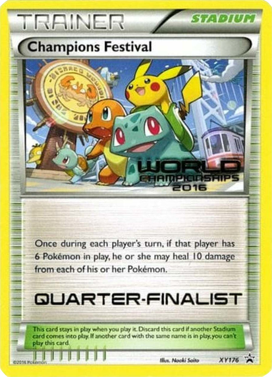 Champions Festival (XY176) (2016 Quarter Finalist) [XY: Black Star Promos] | Devastation Store