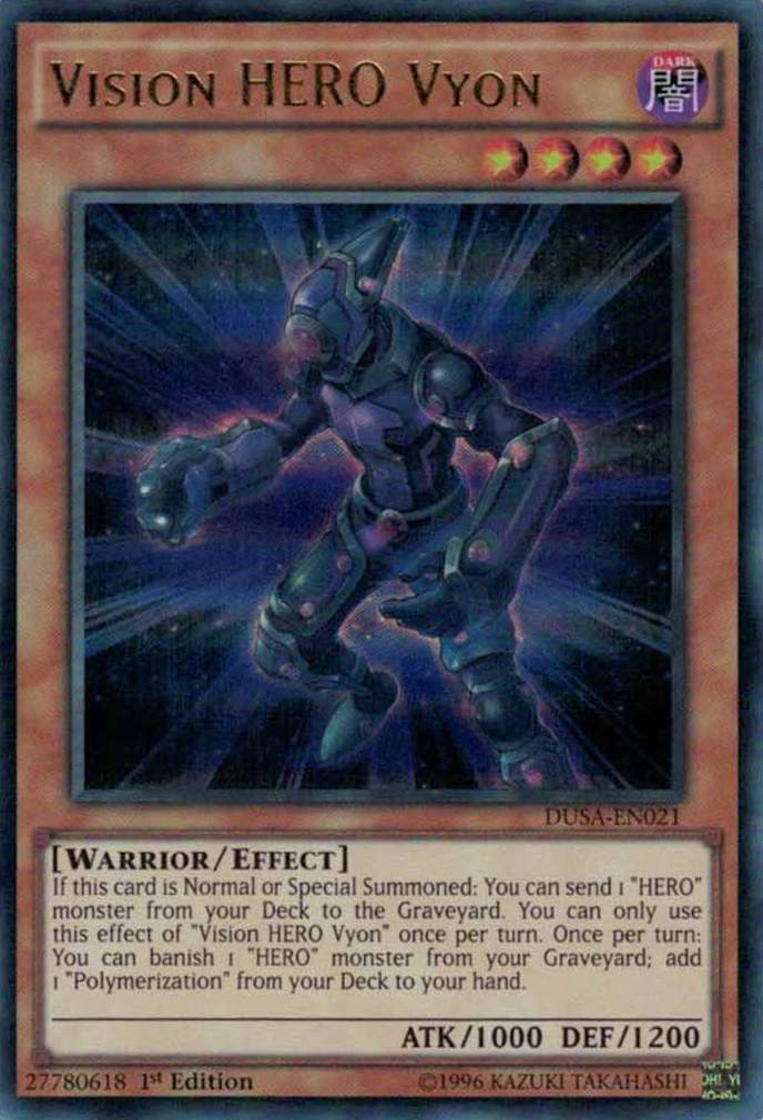 Vision Hero Vyon [DUSA-EN021] Ultra Rare | Devastation Store