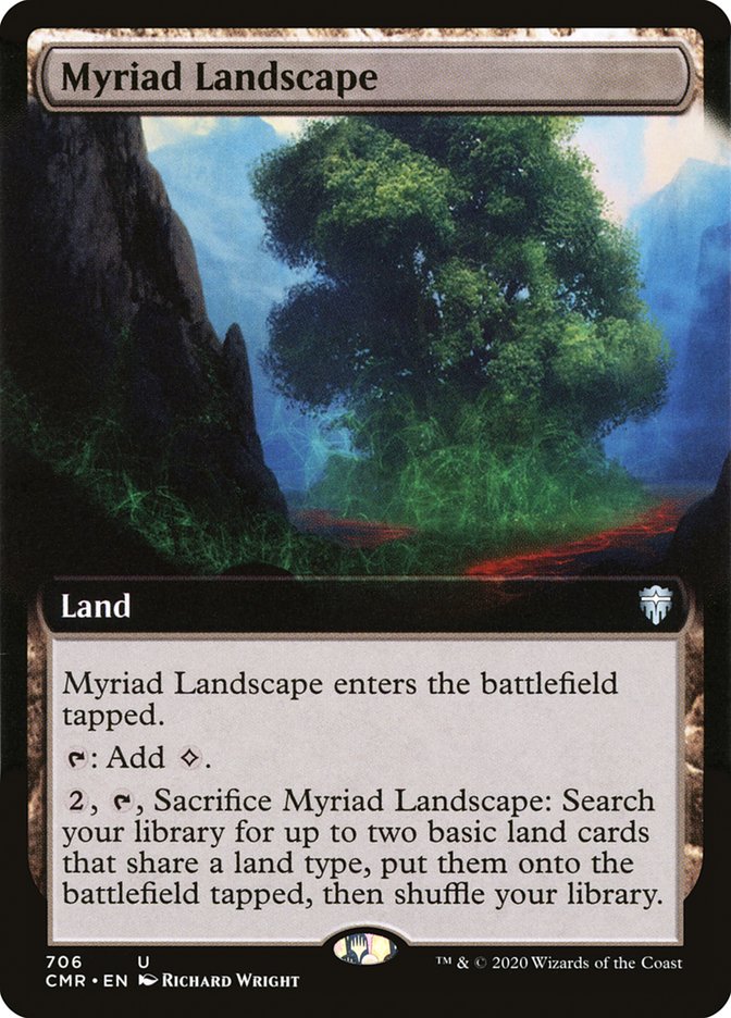 Myriad Landscape (Extended) [Commander Legends] | Devastation Store