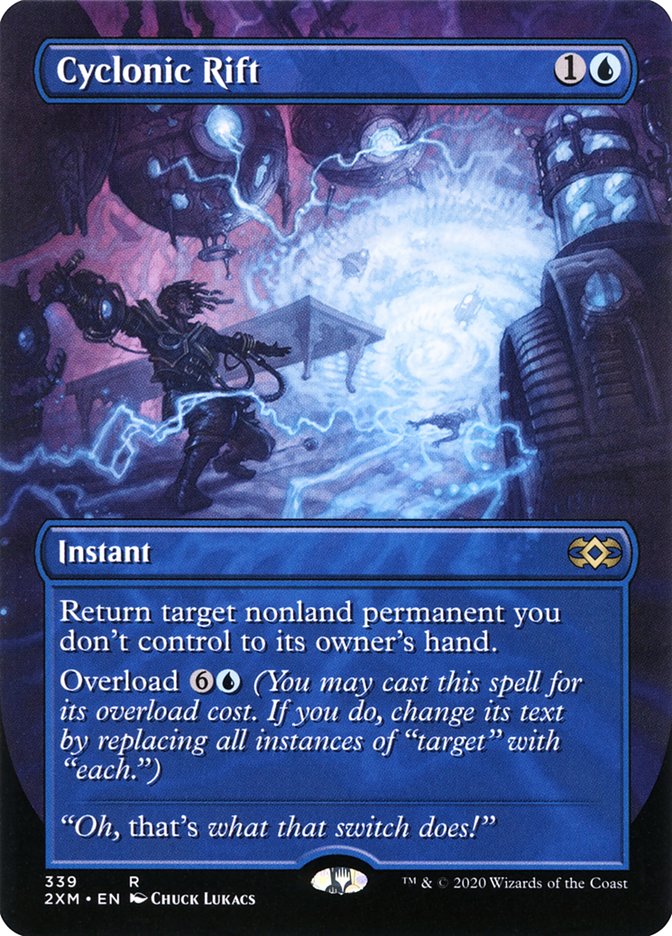Cyclonic Rift (Toppers) [Double Masters Extended Art] | Devastation Store