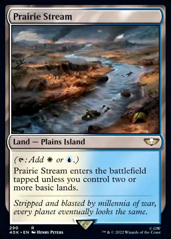 Prairie Stream (Surge Foil) [Universes Beyond: Warhammer 40,000] | Devastation Store