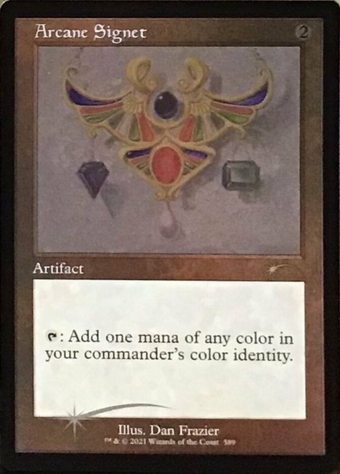 Arcane Signet (Retro) (Foil Etched) [Secret Lair Drop Promos] | Devastation Store