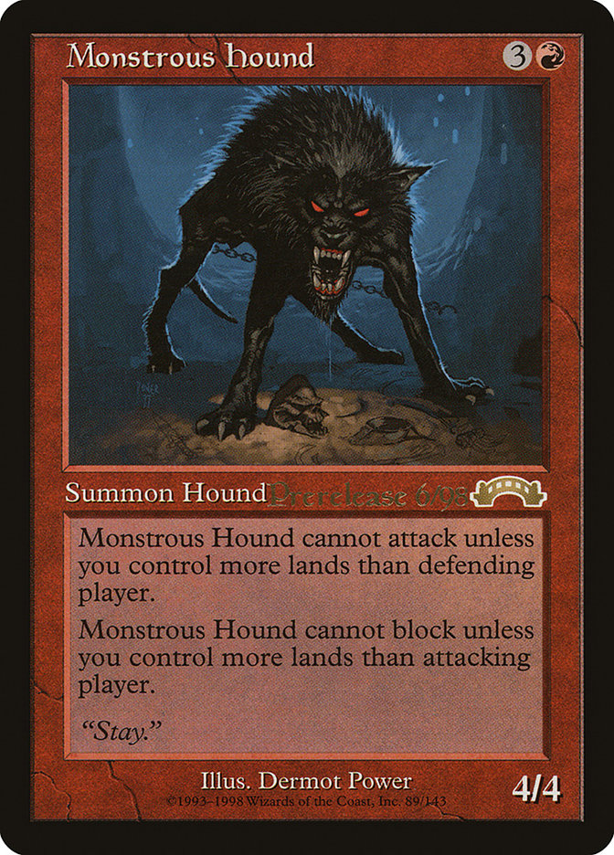 Monstrous Hound [Exodus Promos] - Devastation Store | Devastation Store