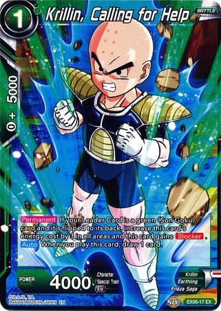 Krillin, Calling for Help [EX06-17] | Devastation Store