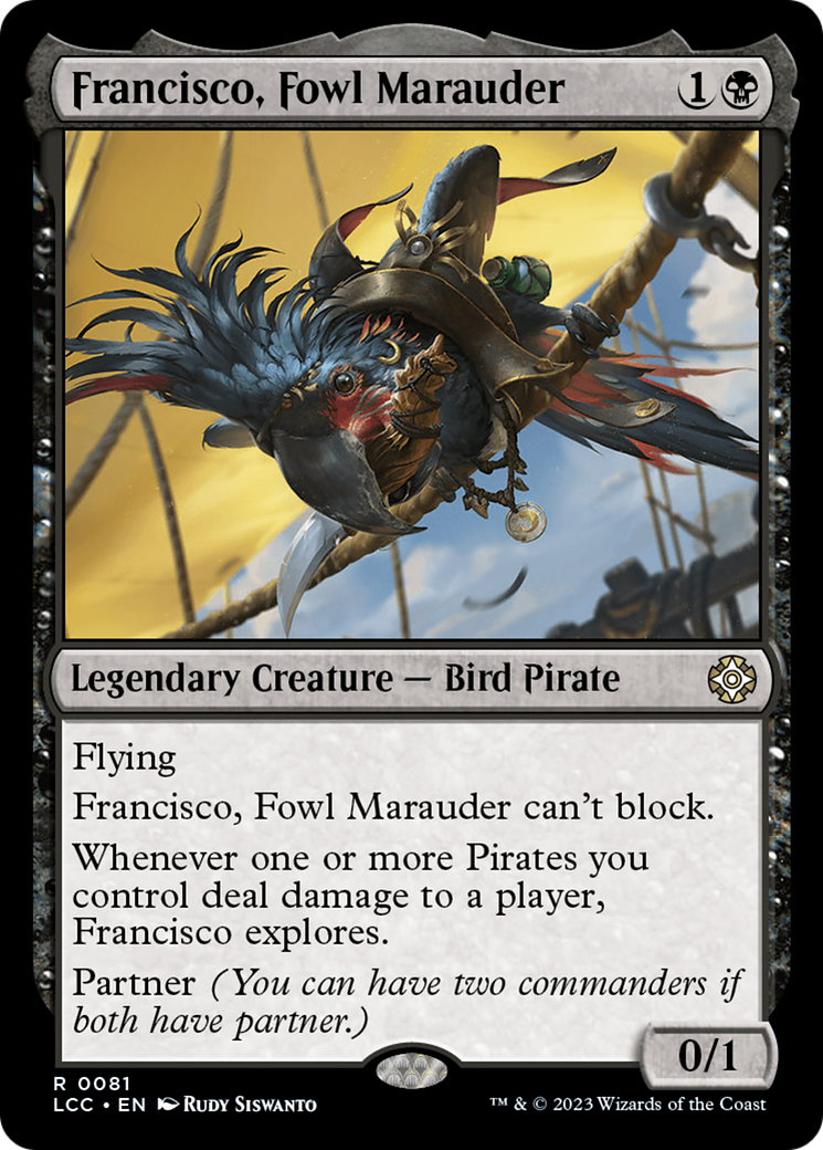 Francisco, Fowl Marauder [The Lost Caverns of Ixalan Commander] | Devastation Store