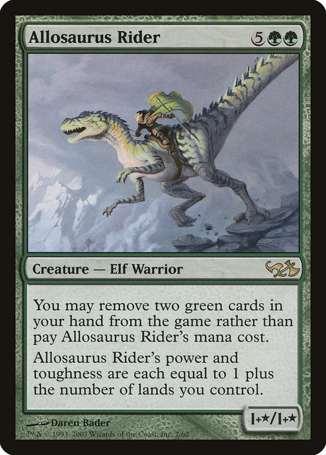 Allosaurus Rider [Duel Decks: Elves vs. Goblins] | Devastation Store