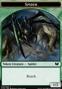 Spider // Wolf Double-Sided Token [Commander 2015 Tokens] | Devastation Store