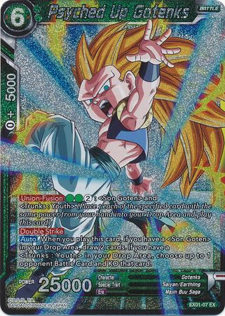 Psyched Up Gotenks (Foil) (EX01-07) [Mighty Heroes] | Devastation Store