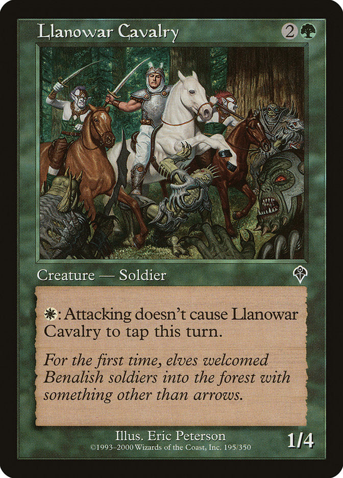 Llanowar Cavalry [Invasion] - Devastation Store | Devastation Store