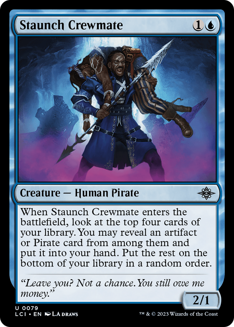 Staunch Crewmate [The Lost Caverns of Ixalan] | Devastation Store
