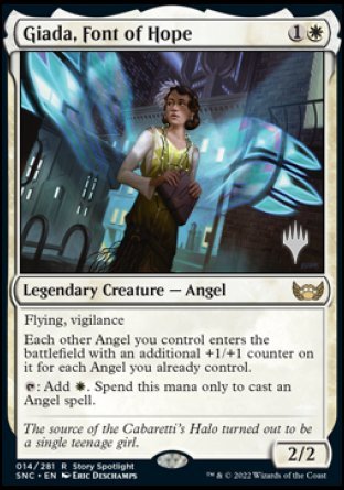 Giada, Font of Hope (Promo Pack) [Streets of New Capenna Promos] | Devastation Store