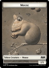 Mouse // Food (0010) Double-Sided Token [Wilds of Eldraine Tokens] | Devastation Store